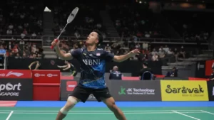 Anthony Ginting Melaju ke Semifinal Singapore Open 2023