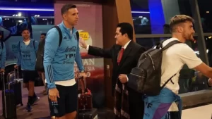 Berikut Daftar Skuad Tmnas Argentina Tiba di Indonesia