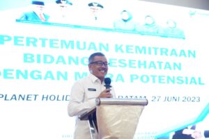 Apresiasi Kemitraan Bidang Kesehatan, Jefridin Mengajak Perusahaan Gunakan CSR Untuk Peningkatan Germas