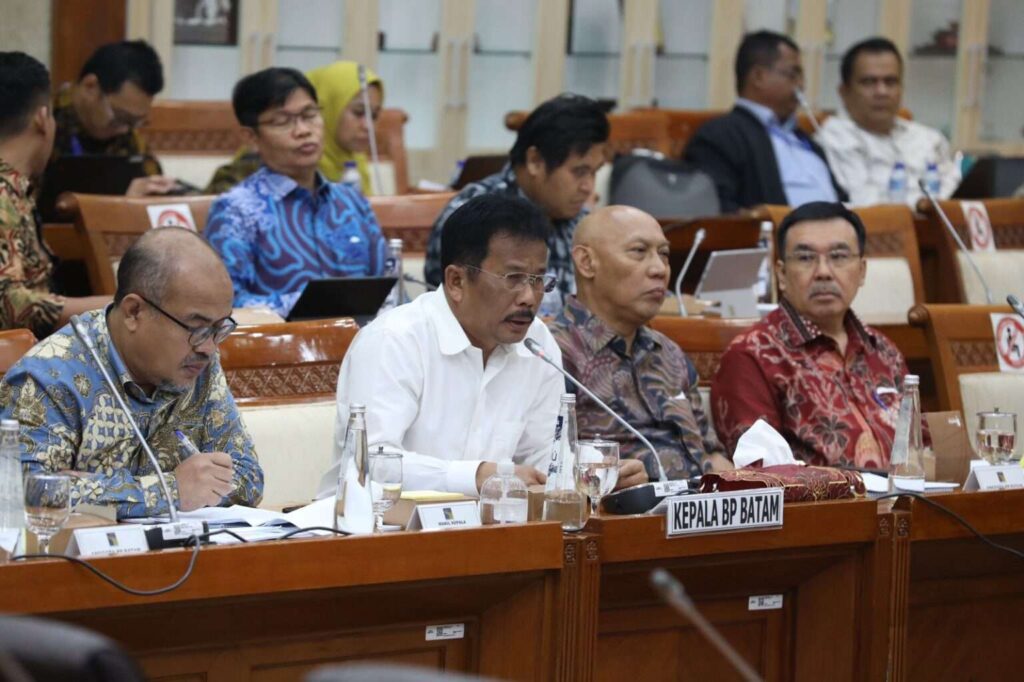 Badan Pengusahaan Batam (BP Batam) menghadiri Rapat Dengar Pendapat (RDP) Komisi VI DPR RI, pada Kamis (8/6/2023) di Gedung Nusantara 1 DPR RI, Jakarta Pusat.