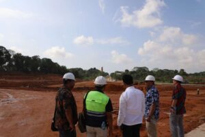 Pastikan Sesuai Rencana, Kepala BP Batam Tinjau Pembangunan Infrastruktur