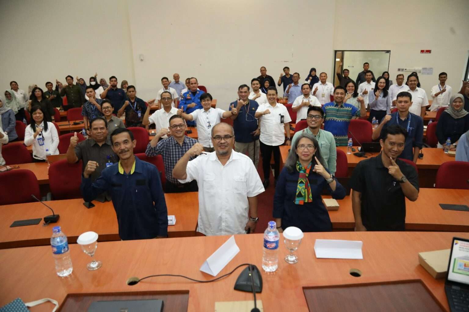 Badan Pengusahaan Batam (BP Batam) melalui Pusat Data dan Sistem Informasi (PDSI) menggelar sosialisasi implementasi Sistem Pemerintah Berbasis Elektronik (SPBE) Satu Data Satu Peta BP Batam, pada Kamis siang (22/6/2023).