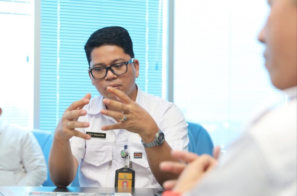 Kepala Dinas Komunikasi dan Informatikan Kota Batam, Rudi Panjaitan pada Senin (10/07/2023).