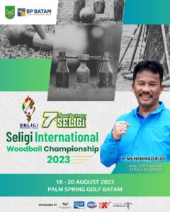 Gelar Kejuaraan Woodball Internasional, Pemko Batam Gandeng Seligi Woodball Club