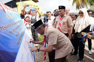 Jefridin Ajak Masyarakat Pulau Buluh, Budayakan Hidup Sehat Melalui Germas