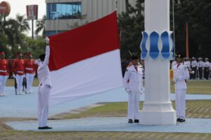 Upacara Pengibaran Bendera Merah Putih HUT ke-78 RI, Rudi Gelorakan Semangat Kemerdekaan
