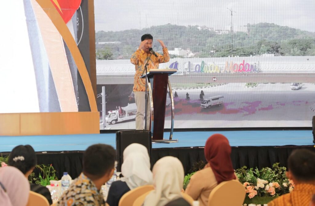 Resepsi Hari Ulang Tahun (HUT) ke-78 RI tingkat Kota Batam berlangsung meriah