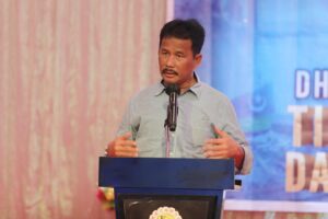 Silaturahmi dengan DWP Satpol PP dan RSUD Embung Fatimah, Rudi Ajak Terus Dukung Pembangunan Kota Batam