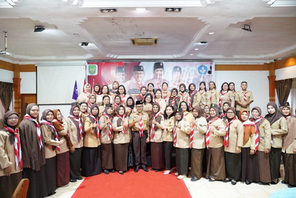 Jefridin Berikan Motivasi Kepramukaan Kepada Mabigus dan Gugus Depan Se- Kwarran Bengkong