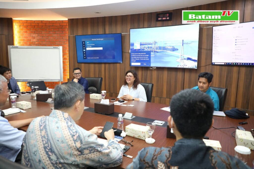 Kementerian Ekonomi Taiwan berkesempatan untuk mengunjungi BP Batam, Jumat (1/9/2023). Berlangsung di Marketing Center BP Batam