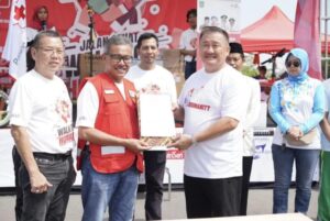 Jefridin Imbau Masyarakat Batam Berpartisipasi Dalam Penggalangan Bulan Dana PMI 2023