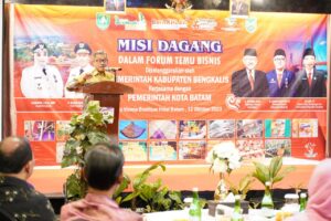 Apresiasi Temu Bisnis Antara Pelaku Usaha Bengkalis dan Batam, Jefridin Harapkan Terjalin Kerjasama