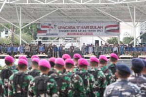 Upacara 17 Hari Bulan, Kajari Batam Apresiasi Pesatnya Pembangunan Kota Batam