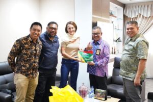 Upaya Tingkatkan Sektor Sport Tourism, Jefridin Terima Kunjungan CEO Meta Sport