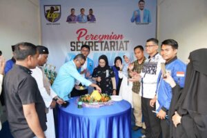 Resmikan Sekretariat PK KNPI Kecamatan Nongsa, Jefridin Ajak Pemuda Berkolaborasi Membangun Batam