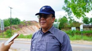 Quick Response BP Batam Lakukan Penanganan pada Jalan Amblas Gajah Mada – Tiban , Masyarakat Dihimbau Tetap Berhati- hati