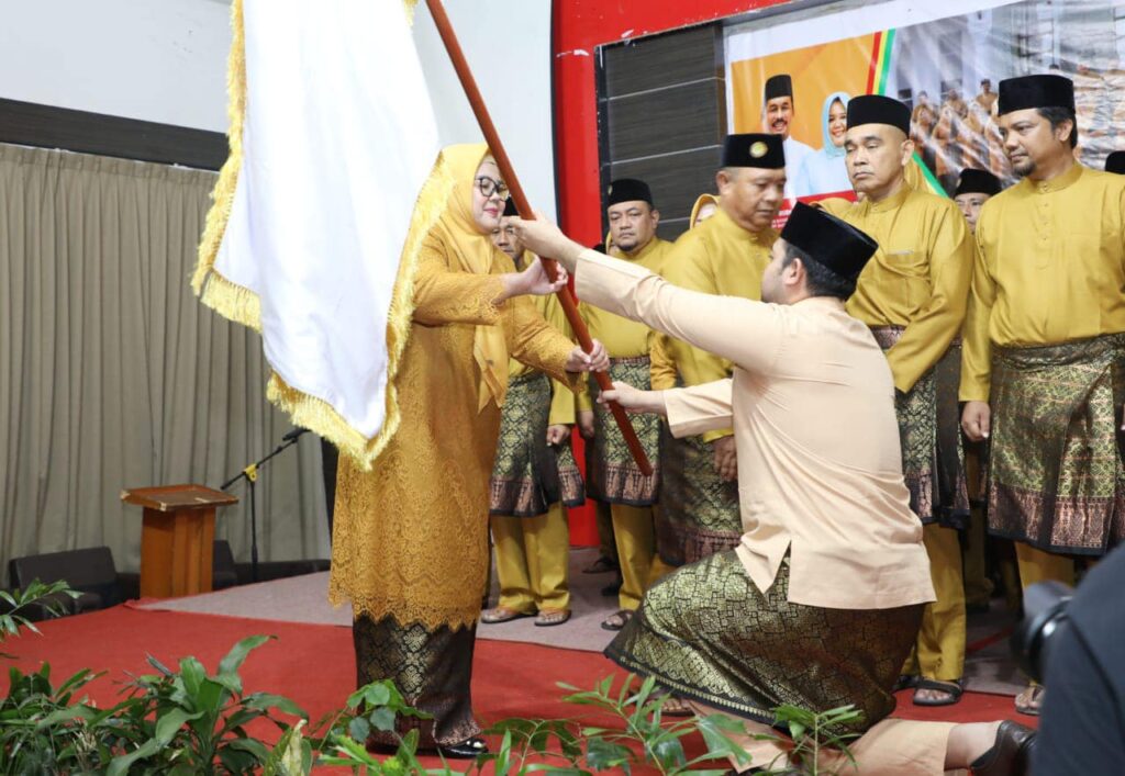 Pengukuhan HIMKA Kota Batam Tahun 2023 di Golden Prawn, Bengkong, Minggu (5/11/2023).