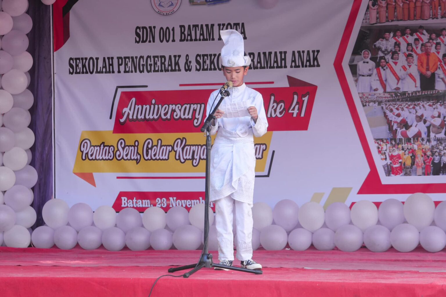 Rivan Robiandi, pelajar SD Negeri 001 Batam Kota
