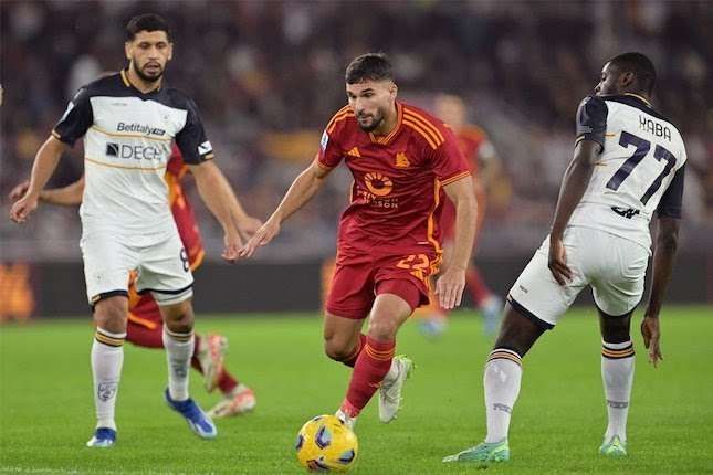 AS Roma Menang Dramatis 2-1 atas Lecce