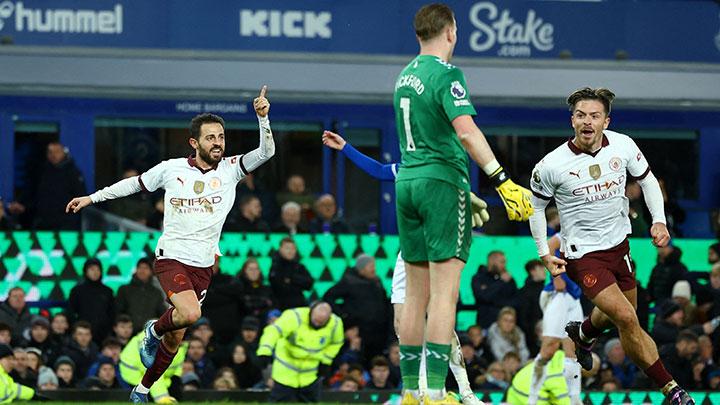 The Citizens pun menang 3-1. Everton vs Man City berlangsung di Goodison Park, Kamis (28/12/2023) dini hari WIB.