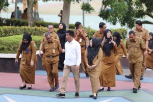 Apel Gabungan, Jefridin Ingatkan ASN Bekerja Sesuai Tupoksi UU No. 20 Tahun 2023