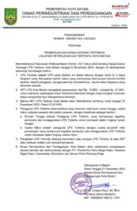 Penyesuaian Harga Eceran Tertinggi LPG 3 Kilogram, Pangkalan Dilarang Menjual di Atas Rp 21 Ribu