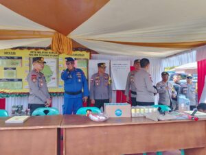 Kapolres Bintan Cek Kesiapan Personel di Pos Pelayanan Pantai Tri Kora