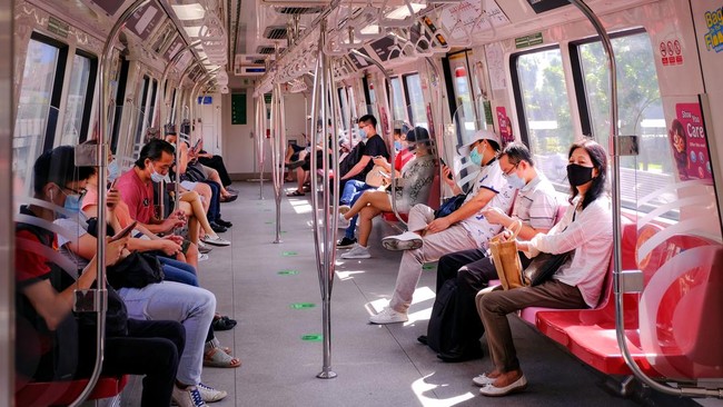 Singapura menghadapi lonjakan kasus Covid-19 dalam beberapa pekan terakhir ketika negara tetangga seperti Malaysia juga mengalami hal serupa. (iStock/Kandl)