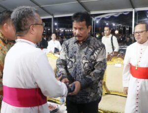Perayaan Syukur 100 Tahun Gereja Katolik Keuskupan Pangkal Pinang, Rudi Ajak Terus Doakan untuk Kebaikan Kota Batam