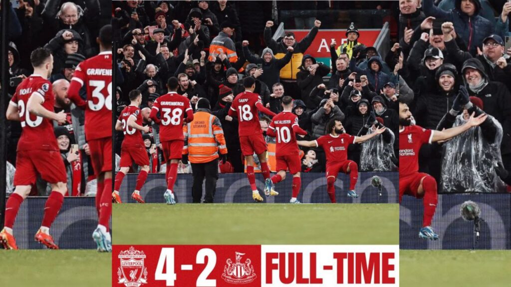 Liverpool Vs Newcastle: The Reds Menang 4-2
