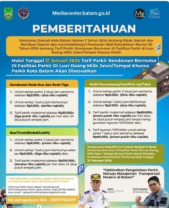 Mulai 21 Februari, Durasi Drop Off Gratis  Kembali 15 Menit