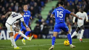 Liga Spanyol: Real Madrid Menang 2-0 atas Getafe