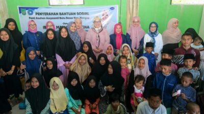 Jadikan Perbedaan Warna Kehidupan, Marlin Berbagi Serahkan Bantuan di Tujuh Lokasi