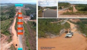 Pengumuman! Ada Perbaikan Jalan Trans Barelang Bukit Bismillah Ditutup Sementara