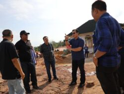Dewan Pengawas BP Batam Tinjau Pembangunan 4 Rumah Contoh di Tanjung Banon