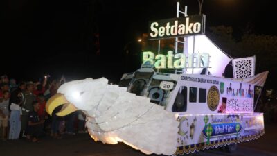 125 Kendaraan Meriahkan Pawai Takbir Keliling, Wali Kota Rudi Pimpin Takbiran Menyambut Idulfitri 1445 H