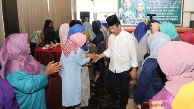 Wali Kota Rudi Hadiri Halal Bihalal Bersama Pengurus dan Anggota TP PKK dan Dekranasda Kota Batam