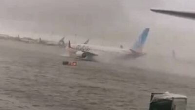 Ramai di Medsos, Bandara Dubai Kebanjiran