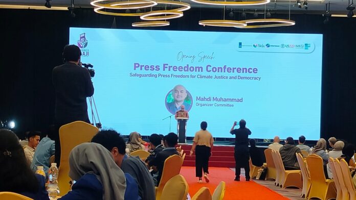 Kongres XII AJI di Palembang, Sumatera Selatan pada 3-5 Mei 2024. (Foto: Willi)