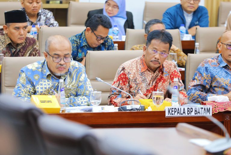 Kepala Badan Pengusahaan Batam (BP Batam), Muhammad Rudi hadiri Rapat Dengar Pendapat (RDP) dengan Komisi VI DPR RI di Gedung Nusantara I. (Foto: dok Humas BP Batam)