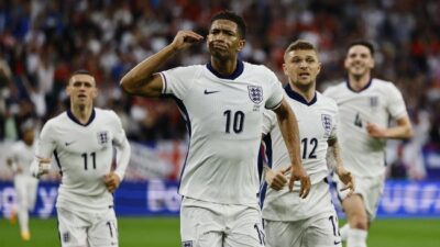 Inggris akan hadapi Denmark di Euro 2024 malam ini. (REUTERS/Wolfgang Rattay)