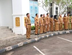 Pimpin Apel Pagi, Sekwan Ridwan Ajak Pegawai Tingkatkan Kinerja Dukung Agenda DPRD Kota Batam