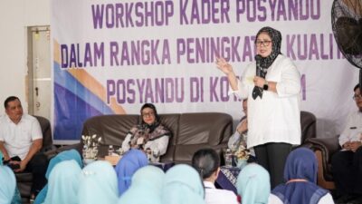 Buka Workshop Kader Posyandu, Wagub Marlin Ajak Kader Posyandu Ciptakan Generasi Sehat, Kuat, dan Hebat