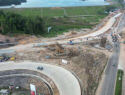 Progres Pembangunan Fly Over Sei Ladi Batam Capai 45 Persen