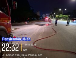 Pemko Batam Lakukan Pembersihan di Jalan Ahmad Yani Pasca Banjir, Pastikan Keselamatan Pengendara