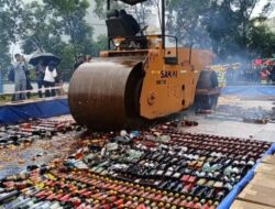 Bea Cukai Musnahkan Barang Ilegal Bernilai 16,4 Miliar, Tangkapan Sejak 2017