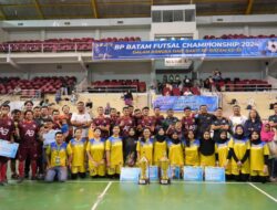Semarak Hari Bakti ke-53 Tahun, BP Batam Futsal Championship 2024 Resmi Berakhir