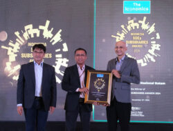 PLN Batam Raih Penghargaan Indonesia SOE Subsidiaries Award 2024