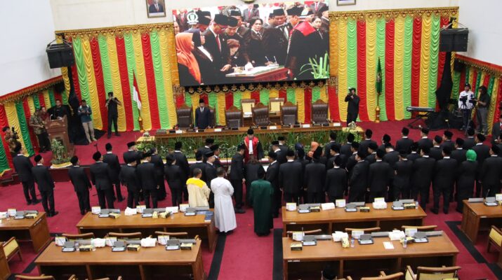 Ilustrasi. Pelantikan DPRD Kota Batam periode 2024-2029