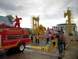 Kapal Ro-ro Tujuan Uban Terbakar di Pelabuhan Punggur